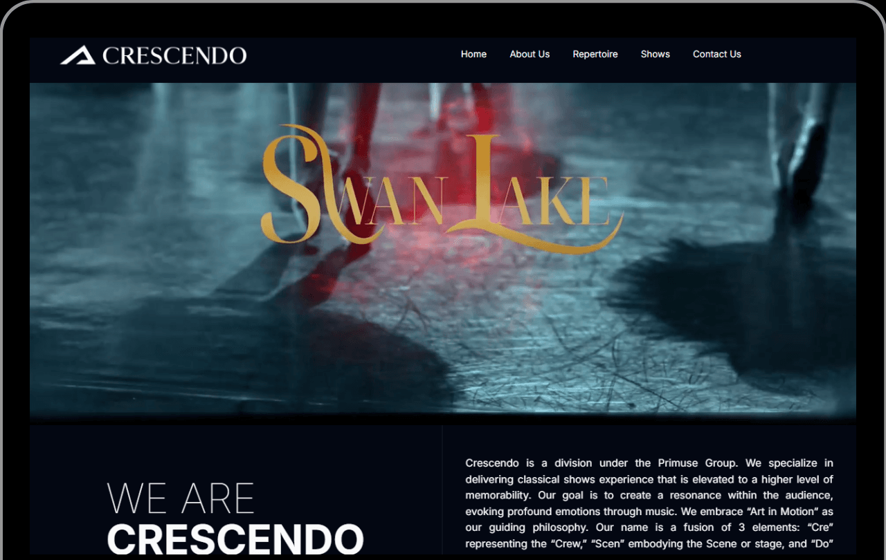 Crescendo Website